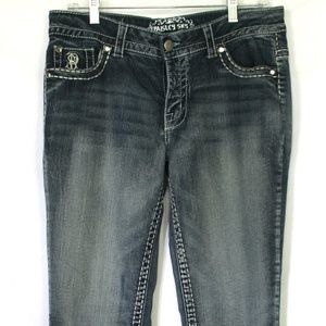 Paisley Sky Denim Jeans Womens 10
